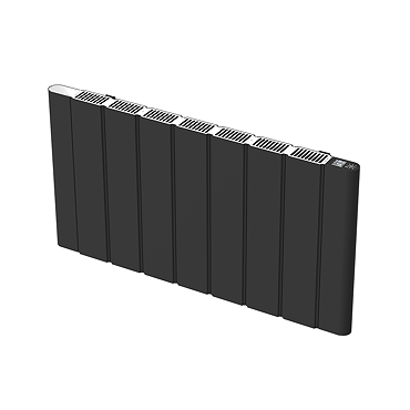 Urban 500 x 946mm Smart WiFi Aluminium Electric Radiator - 1500W Matt Black