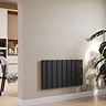 Urban 500 x 946mm Smart WiFi Aluminium Electric Radiator - 1500W Matt Black