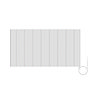Urban 500 x 946mm Smart WiFi Aluminium Electric Radiator - 1500W White