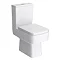 Urban 600mm Cashmere Compact Wall Hung Vanity Unit + Close Coupled Toilet Profile Large Image