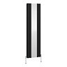 Urban Anthracite Vertical Radiator with Mirror – Double Panel, 1800 x 504mm