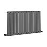 Urban Black Nickel Horizontal H600 x W984mm Radiator - Single Panel  Profile Large Image