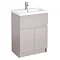 Urban Cashmere Modern Sink Vanity Unit + WC Toilet Unit Package  Feature Large Image