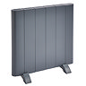 Urban Electric Smart Wifi Aluminium Panel 1000W Energy Saving Horizontal Anthracite Radiator - 500 x 544mm