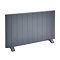 Urban Electric Smart Wifi Aluminium Panel 2000W Energy Saving Horizontal Anthracite Radiator - 500 x 907mm