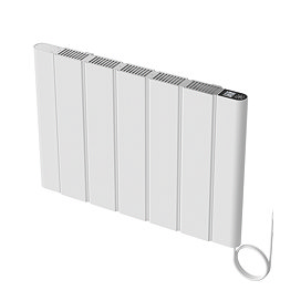 Urban Electric Smart WiFi Horizontal Aluminium Panel Radiator White - 500 x 724mm