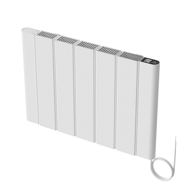 Urban Electric Smart WiFi Horizontal Aluminium Panel Radiator White - 500 x 724mm