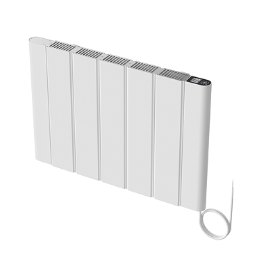 Urban Electric Smart WiFi Horizontal Aluminium Panel Radiator White - 500 x 724mm
