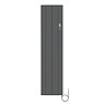 Urban Electric Smart WiFi Aluminium Radiator – 1000W Vertical Anthracite Panel Heater, 1600 x 392mm