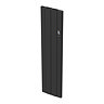 Urban 1600 x 392mm Smart WiFi Aluminium Electric Radiator - 1000W Matt Black