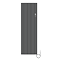 Urban Electric Smart WiFi Aluminium Radiator – 1500W Vertical Anthracite Panel Heater, 1600 x 503mm