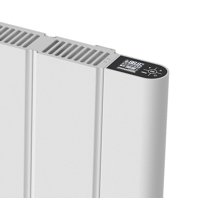 Urban 500 x 1167mm Smart WiFi Aluminium Electric Radiator - 2000W White