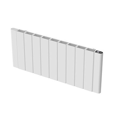 Urban Electric Smart WiFi Aluminium Radiator – 2000W Horizontal White Panel Heater, 500 x 1167mm