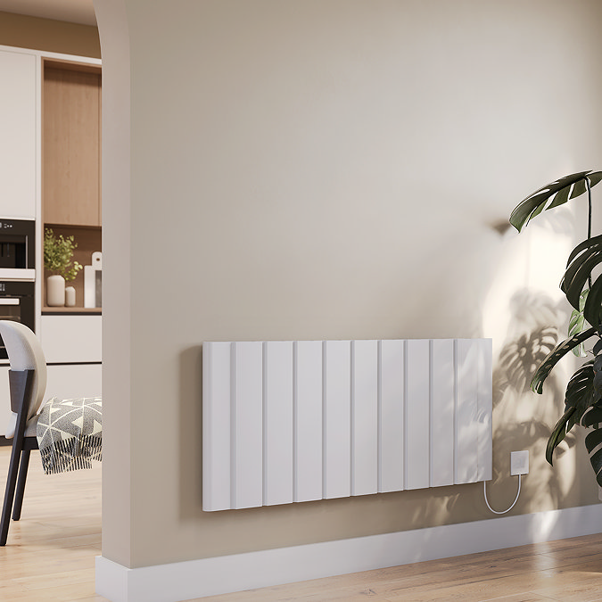 Urban 500 x 1167mm Smart WiFi Aluminium Electric Radiator - 2000W White