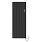 Urban Electric Smart WiFi Aluminium Radiator – 2000W Vertical Matt Black Panel Heater, 1600 x 614mm