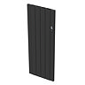 Urban 1600 x 614mm Smart WiFi Aluminium Electric Radiator – 2000W Matt Black