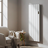 Urban Electric Smart WiFi Aluminium Radiator – 2000W Vertical White Panel Heater, 1600 x 614mm