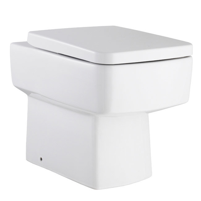 Urban Grey Avola Modern Sink Vanity Unit + WC Toilet Unit Package In Bathroom Large Image