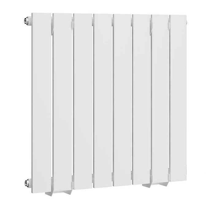 Urban H600 x W608mm White Electric Only Single Panel Radiator with Bluetooth Thermostatic Element