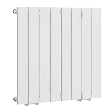 Urban H600 x W608mm White Electric Only Single Panel Radiator with Bluetooth Thermostatic Element