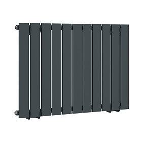 Urban H600 x W836mm Anthracite Electric Only Single Panel Radiator with On/Off Element