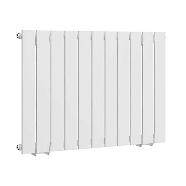 Urban H600 x W836mm White Electric Only Single Panel Radiator with On/Off Element