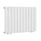 Urban H600 x W836mm White Electric Only Single Panel Radiator with On/Off Element