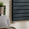 Urban Horizontal Radiator - Anthracite - Double Panel (1600mm Wide)