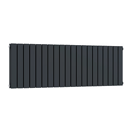 Urban Horizontal Radiator - Anthracite - Double Panel (400mm High) 1180mm Wide