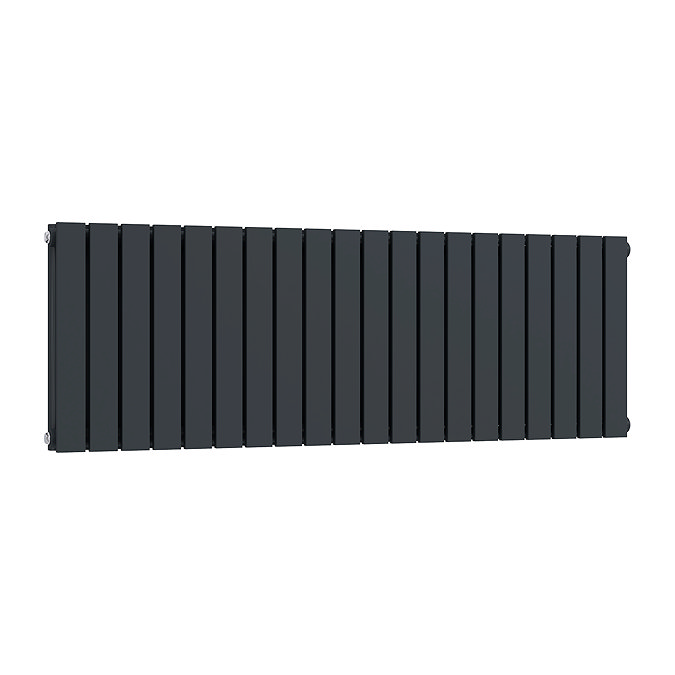 Urban Horizontal Radiator - Anthracite - Double Panel (400mm High) 1180mm Wide