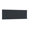 Urban Horizontal Radiator - Anthracite - Double Panel (400mm High) 1180mm Wide