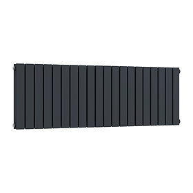 Urban Horizontal Radiator - Anthracite - Double Panel (400mm High) 1180mm Wide