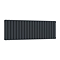 Urban Horizontal Radiator - Anthracite - Double Panel (400mm High) 1180mm Wide