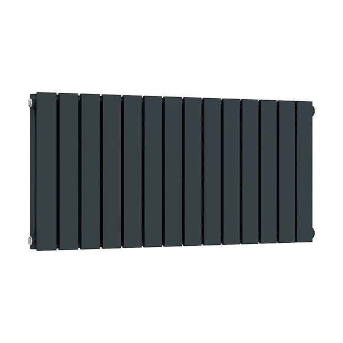 Urban Horizontal Radiator - Anthracite - Double Panel (400mm High x 826mm Wide)