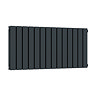 Urban Horizontal Radiator - Anthracite - Double Panel (400mm High x 826mm Wide)