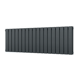 Urban Horizontal Radiator - Anthracite - Double Panel (400mm High x 1368mm Wide)