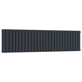 Urban Horizontal Radiator – Anthracite – Double Panel (400mm High x 1593mm Wide)