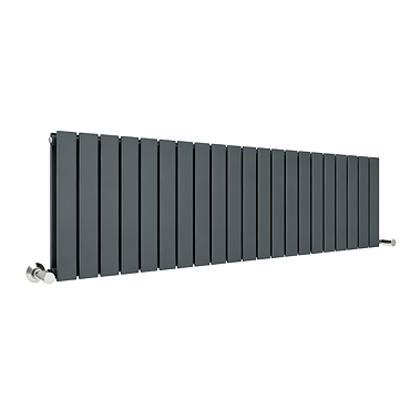 Urban Horizontal Radiator - Anthracite - Double Panel (400mm High x 1596mm Wide)