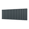 Urban Horizontal Radiator - Anthracite - Double Panel (500mm High x 1216mm Wide)