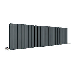 Urban Horizontal Radiator - Anthracite - Double Panel (500mm High x 1596mm Wide)