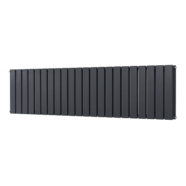 Urban Horizontal Radiator - Anthracite - Double Panel (500mm High x 1748mm Wide)