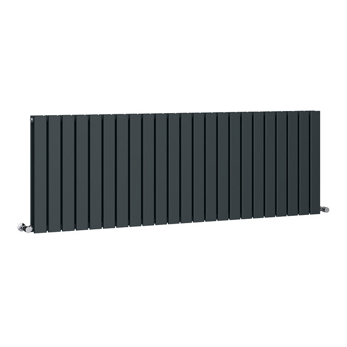 Urban Horizontal Radiator - Anthracite - Double Panel (600mm High) 1748mm Wide