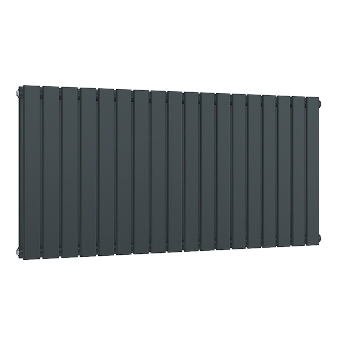 Urban Horizontal Radiator - Anthracite - Double Panel (600mm High) 1748mm Wide