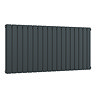 Urban Horizontal Radiator - Anthracite - Double Panel (600mm High) 1748mm Wide
