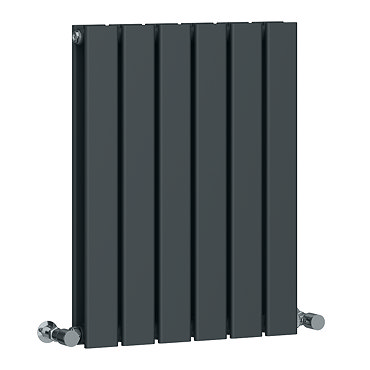 Urban Horizontal Radiator - Anthracite - Double Panel (600mm High) 456mm Wide