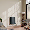 Urban Horizontal Radiator - Anthracite - Double Panel (600mm High) 456mm Wide