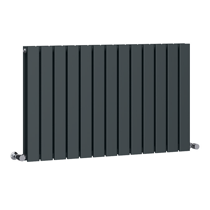 Urban Horizontal Radiator - Anthracite - Double Panel (600mm High) 988mm Wide