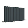 Urban Horizontal Radiator - Anthracite - Double Panel (600mm High) 988mm Wide