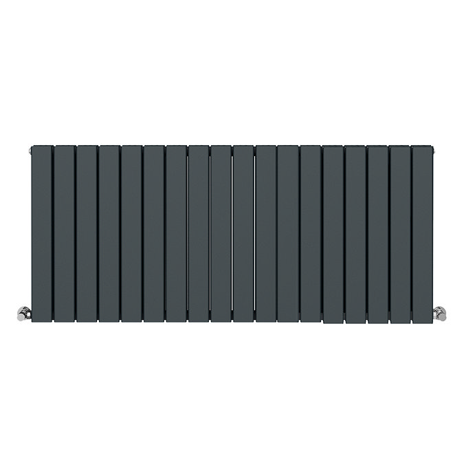 Urban Horizontal Radiator - Anthracite - Double Panel (600mm High) 1368mm Wide