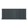 Urban Horizontal Radiator - Anthracite - Double Panel (600mm High) 1368mm Wide